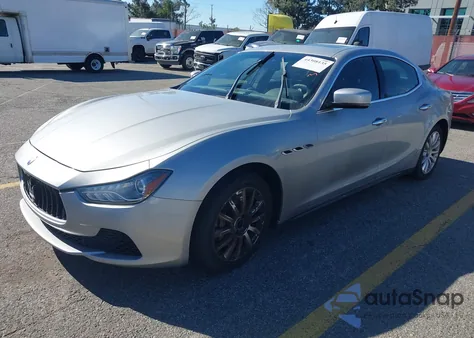 2014 Maserati Ghibli z USA, uszkodzony, nr VIN ZAM57XSA9E1097549